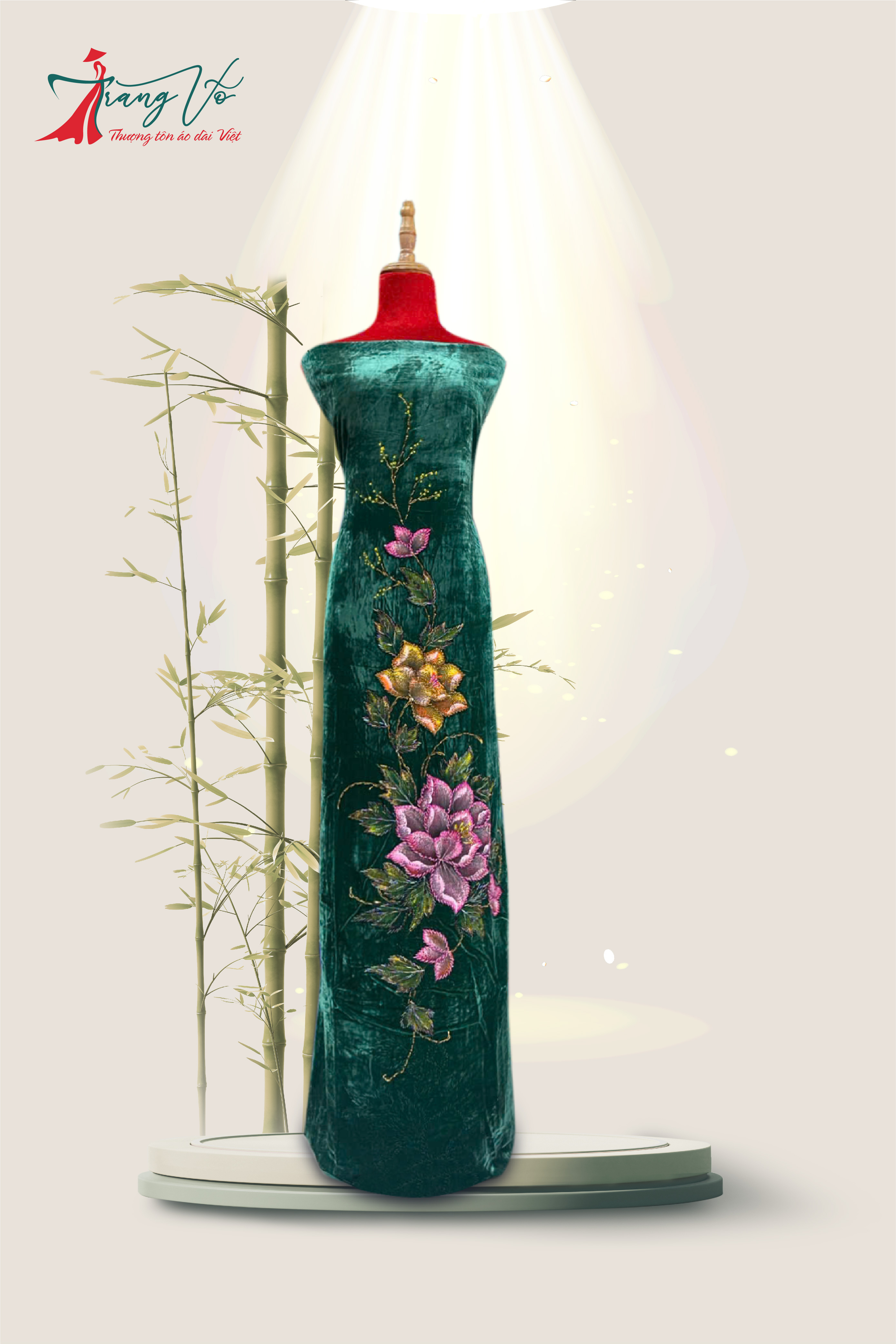 NHUNG TUYẾT THÊU HOA TINH TẾ #02112407